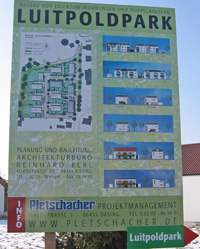 building site sign