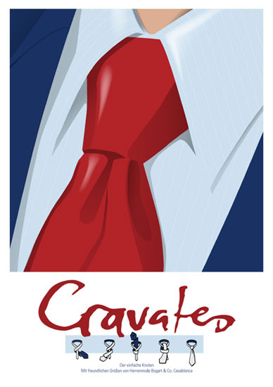 Krawatten-Poster
